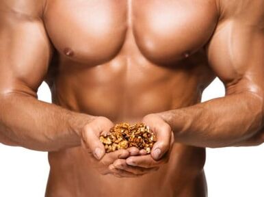 By eating nuts, a man will gain good potency