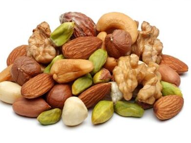 Mixed nuts for male enhancement